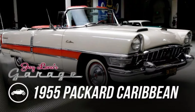 A 1955 Packard Caribbean Emerges From Jay Leno’s Garage