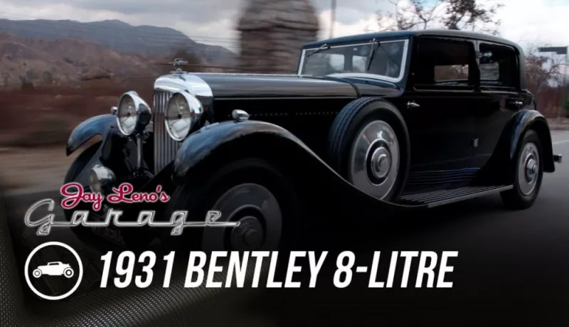 A 1931 Bentley 8-Litre Mulliner Sedan Emerges From Jay Leno’s Garage