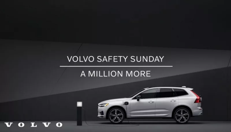 Volvo Promotes Safety Sunday For Super Bowl