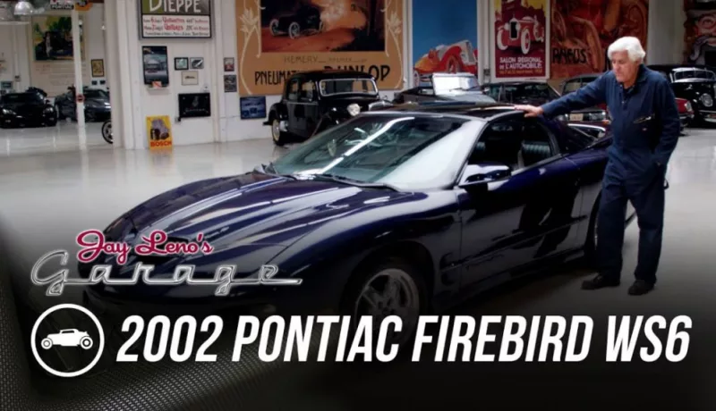 A 2002 Pontiac Firebird WS6 Emerges From Jay Leno’s Garage