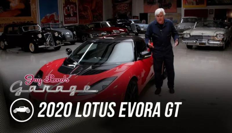 A 2020 Lotus Evora GT Emerges From Jay Leno’s Garage
