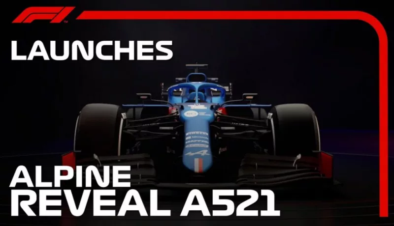 Alpine Launches Their 2021 Formula One Car