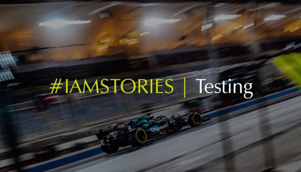 Aston Martin Provides Glimpse Inside Their Testing Last Week