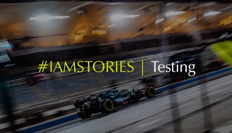 Aston Martin Provides Glimpse Inside Their Testing Last Week