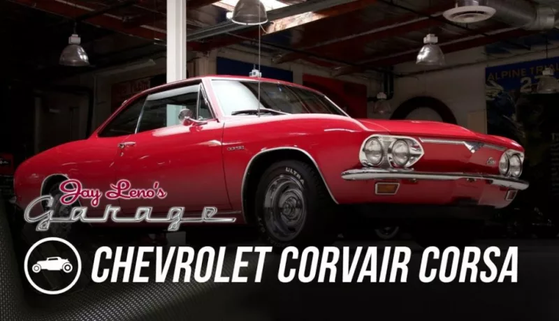 Watch Out! A 1966 Chevrolet Corvair Corsa Emerges From Jay Leno’s Garage