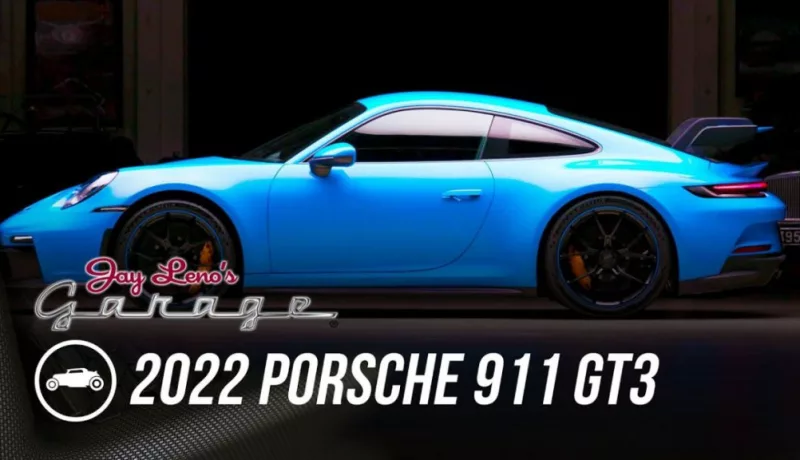 A 2022 Porsche 911 GT3 Emerges From Jay Leno’s Garage