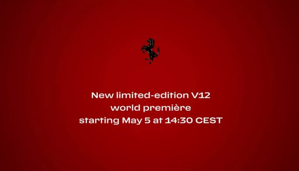 Ferrari Debuts Their Limited Edition V12