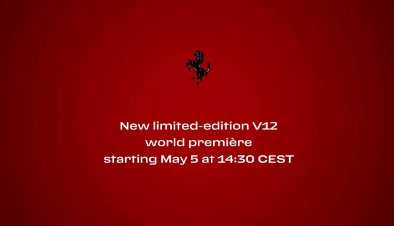 Ferrari Debuts Their Limited Edition V12
