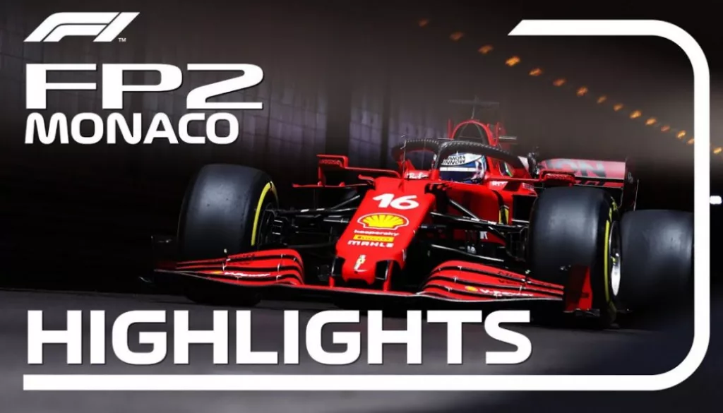 Ferrari Fastest In Second Practice Session For 2021 Monaco Grand Prix