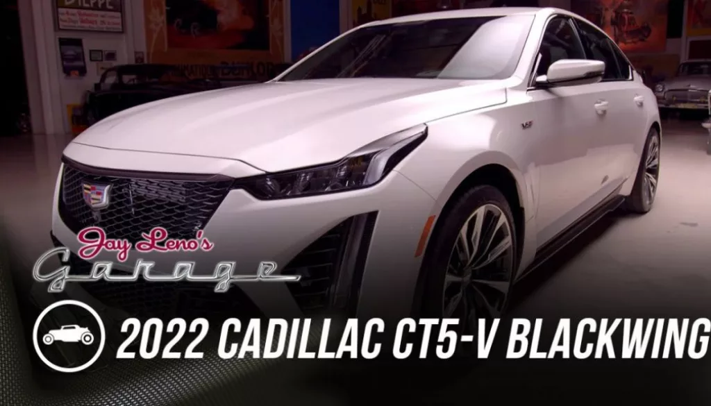 A 2022 Cadillac CT5-V Blackwing Emerges From Jay Leno’s Garage
