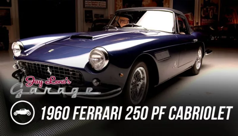 A 1960 Ferrari 250 PF Cabriolet Emerges From Jay Leno’s Garage