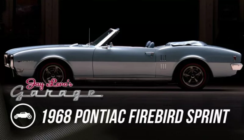 A 1968 Pontiac Firebird Sprint Emerges From Jay Leno’s Garage