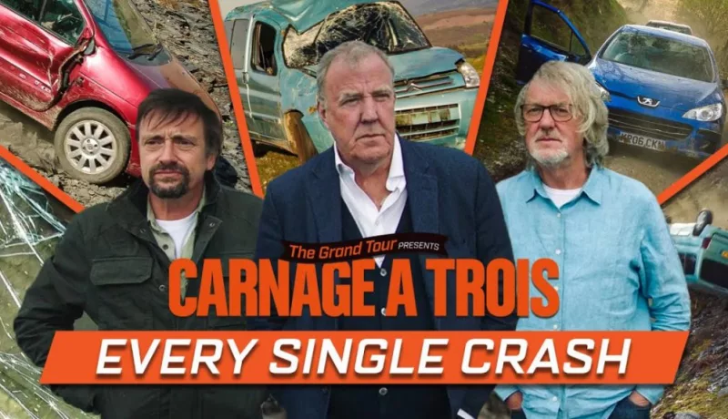 All The Crashes From The Grand Tour’s Carnage A Trois