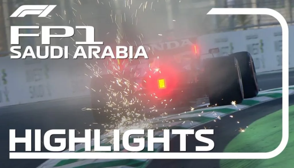 Mercedes Fastest In First Practice Session For 2021 Saudi Arabian Grand Prix