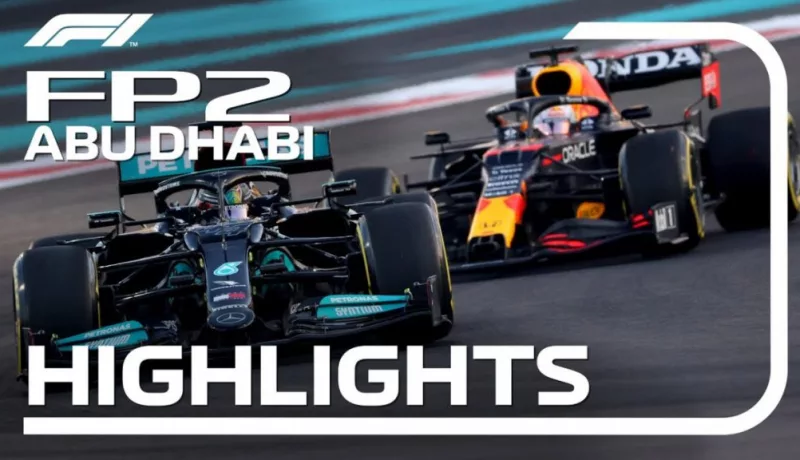 Mercedes Fastest In Second Practice Session For 2021 Abu Dhabi Grand Prix
