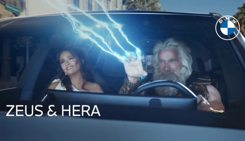 BMW Brings Zeus And Hera Out Of Retirement For Super Bowl Spot