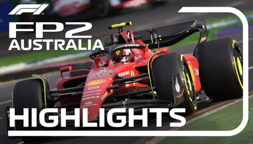 Ferrari Fastest Again in Second Practice Session For 2022 Australian Grand Prix