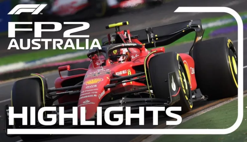 Ferrari Fastest Again in Second Practice Session For 2022 Australian Grand Prix