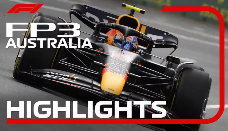 McLaren Fastest In Final Practice Session For 2022 Australian Grand Prix