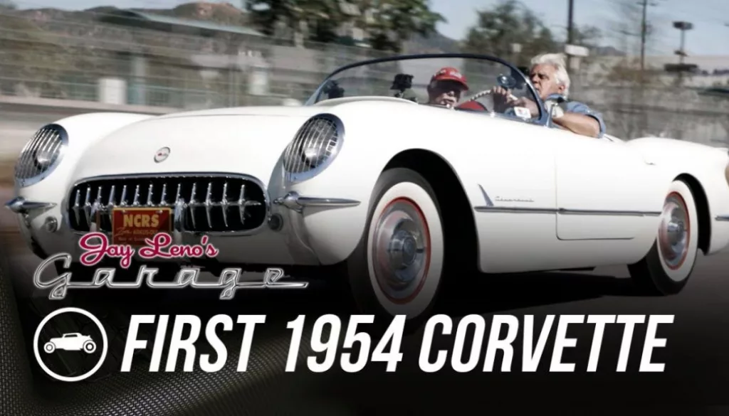 The First Production 1954 Corvette Emerges From Jay Leno