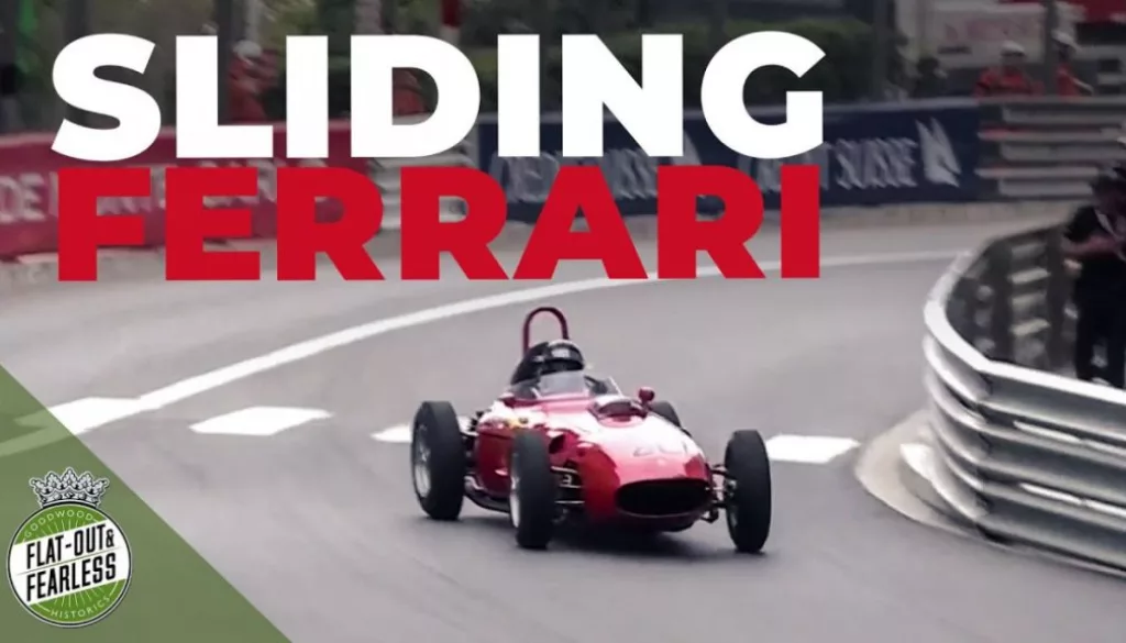 Ferrari 246S Dino F1 Takes A Lap At Monaco Historic Grand Prix