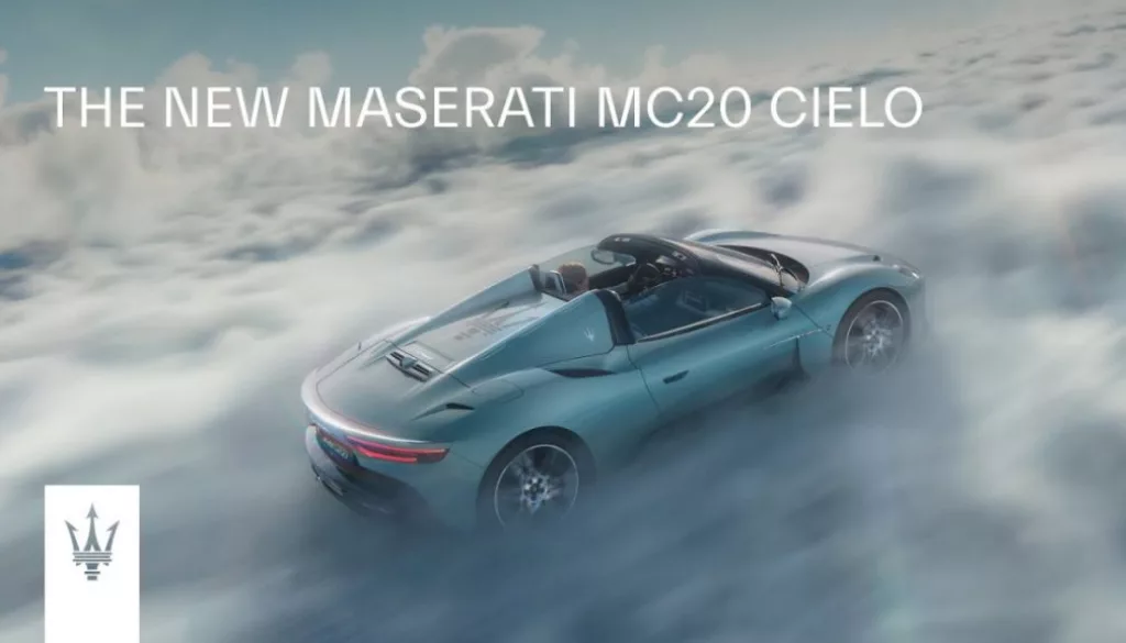Maserati Kisses The Sky With MC20 Spyder