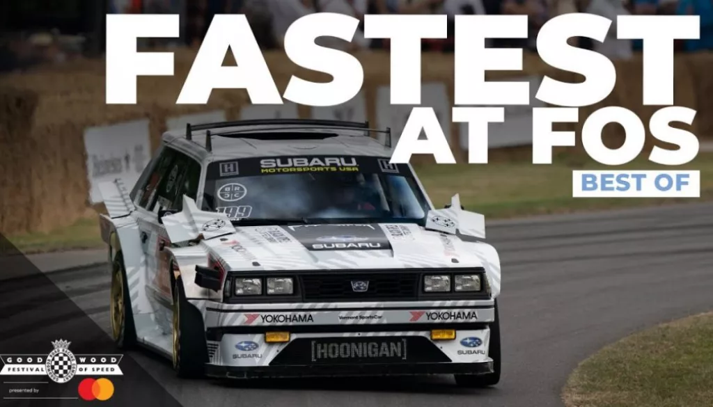 Top 10 Fastest Runs At The 2022 Goodwood Festival Of Speed