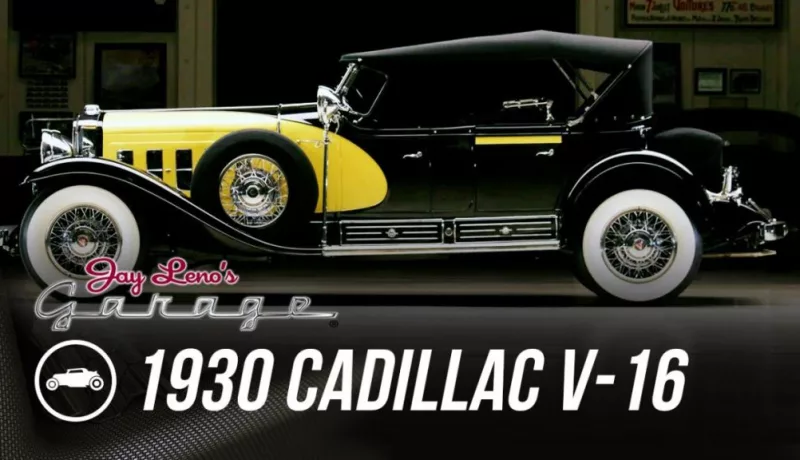 A 1930 Cadillac V-16 Emerges From Jay Leno’s Garage