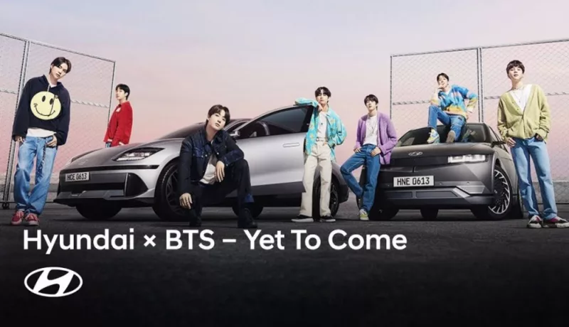 Hyundai Collabs With BTS To Promote World Cup