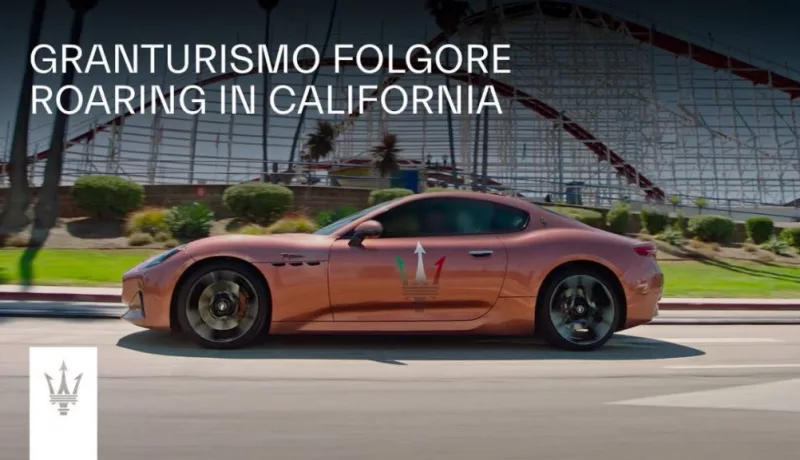 Maserati Shows Off Electric GranTurismo Folgore