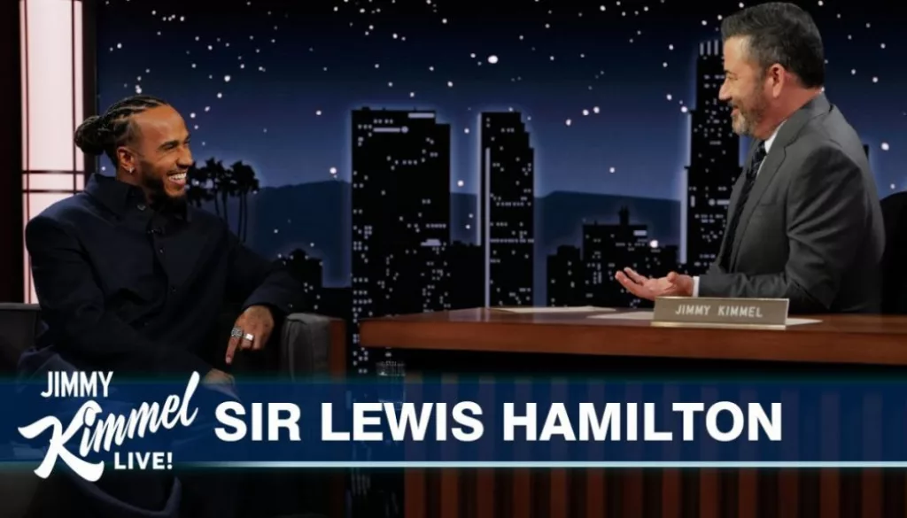 Hamilton Appears On Jimmy Kimmel Live