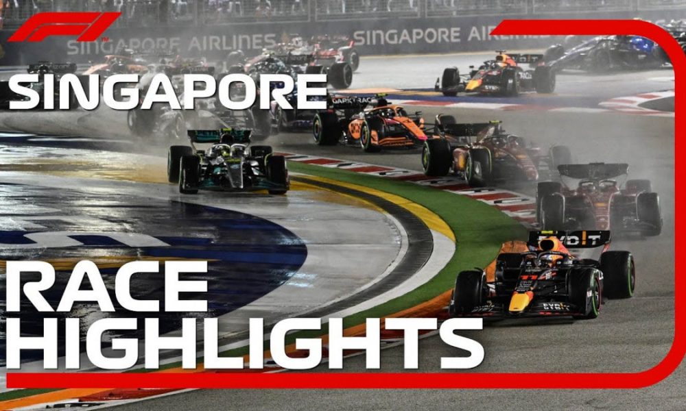 Sergio Perez Wins 2022 Singapore Grand Prix