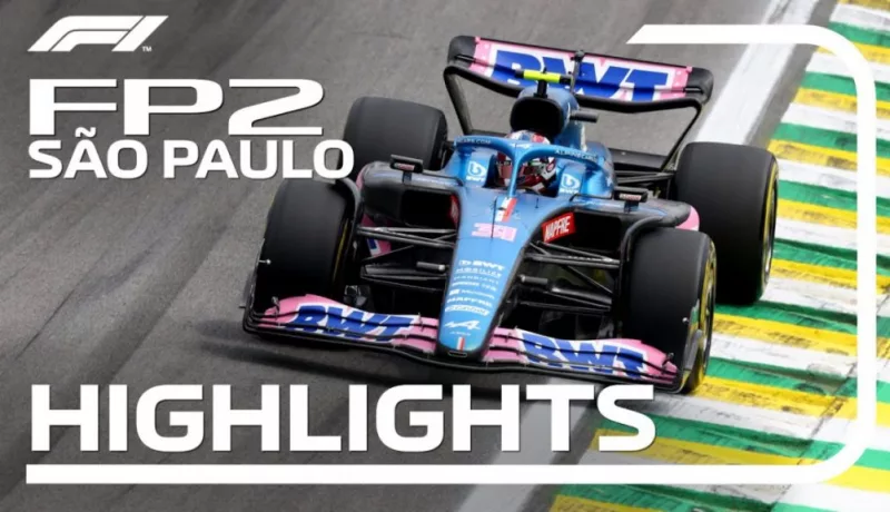 Alpine’s Esteban Ocon Tops Second Practice Session For 2022 Sao Paulo Grand Prix