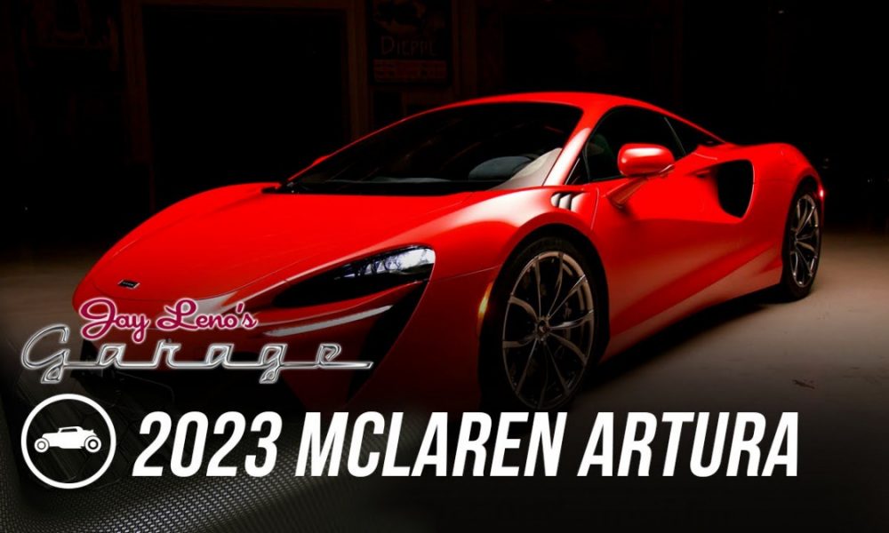 A 2023 McLaren Artura Emerges From Jay Leno’s Garage