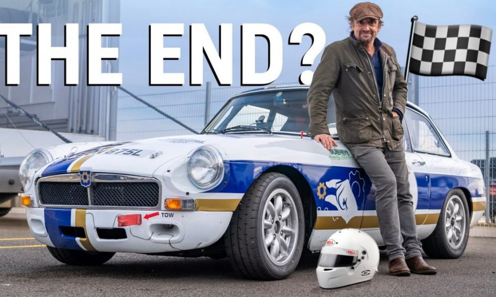 Richard Hammond Drives The Smallest COG MGB At Silverstone