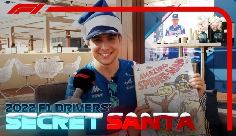 Secret Santa Visits The 2022 Formula One Drivers