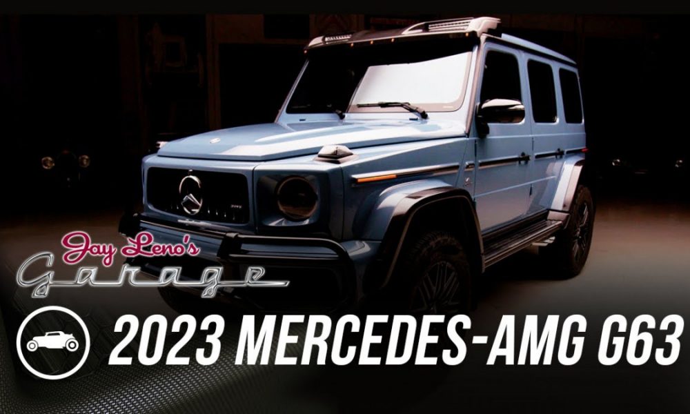 A 2023 Mercedes AMG G63 Emerges From Jay Leno’s Garage