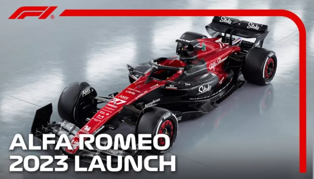 Alfa Romeo Reveals 2023 Formula One Car
