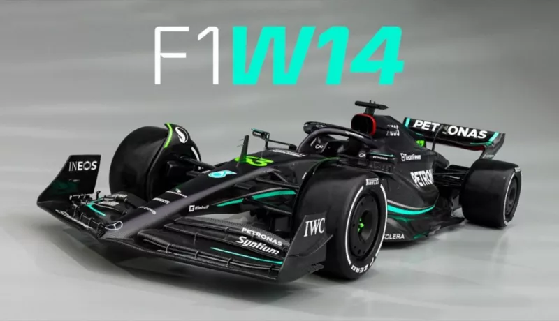 Mercedes Is Back In Black For The 2023 Formula One Season