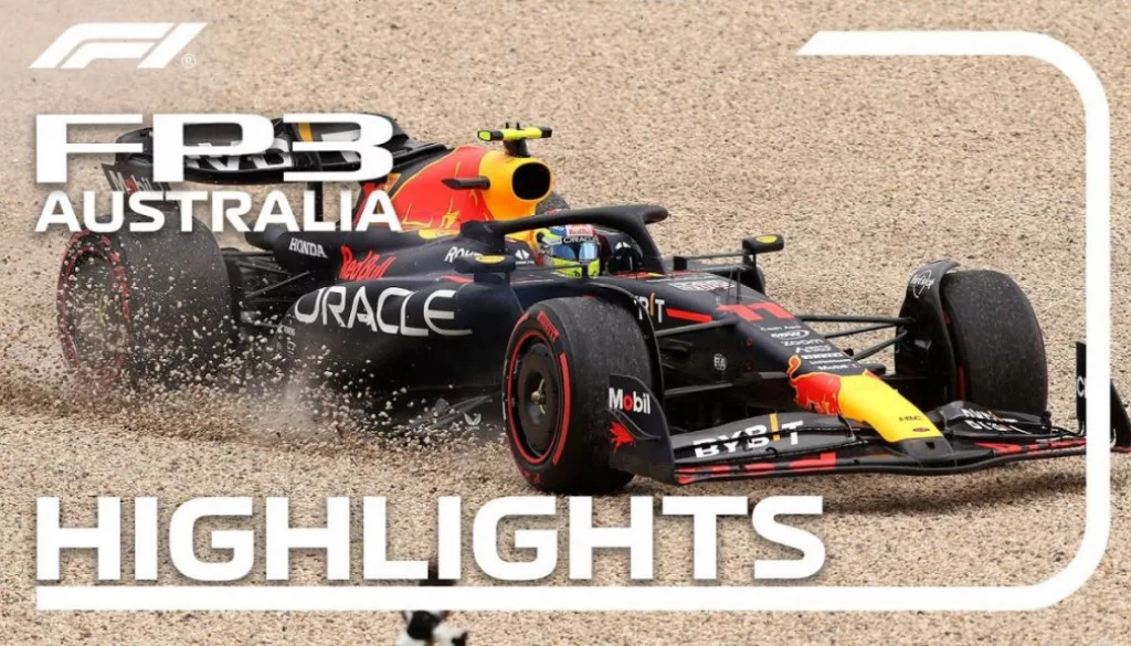 Red Bull Fastest In Third Practice Session For 2023 Australian Grand Prix