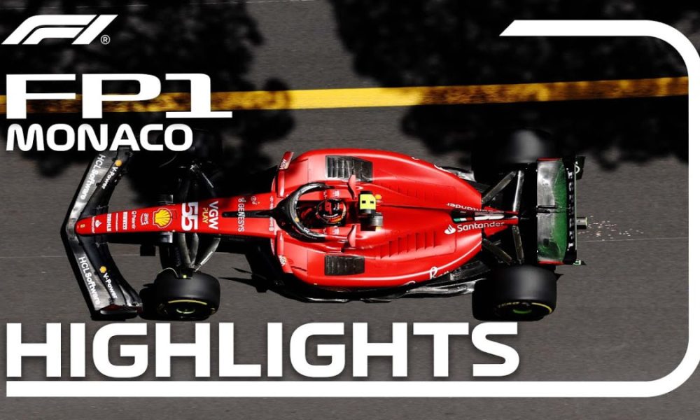Ferrari Fastest In First Practice Session For 2023 Monaco Grand Prix
