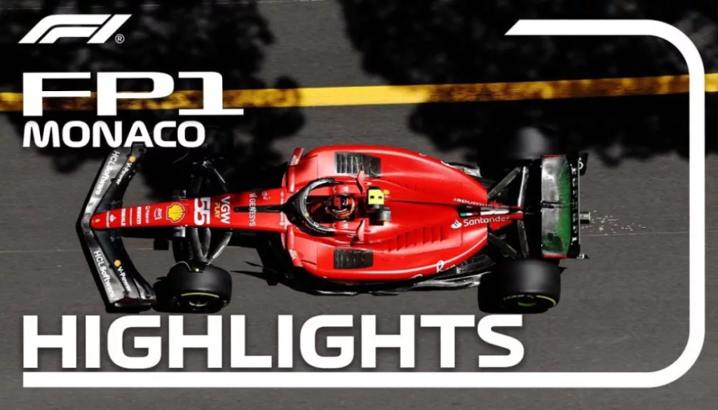 Ferrari Fastest In First Practice Session For 2023 Monaco Grand Prix
