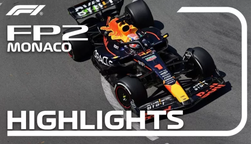 Red Bull Fastest In Second Practice Session For 2023 Monaco Grand Prix