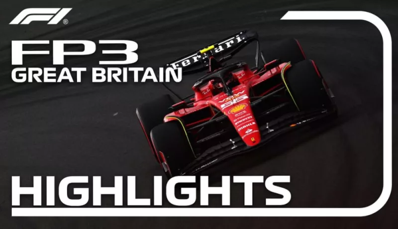 Ferrari Fastest In Third Practice Session For 2023 British Grand Prix
