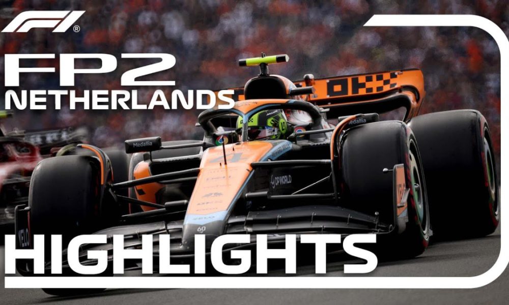 McLaren Fastest In Second Practice Session For 2023 Dutch Grand Prix