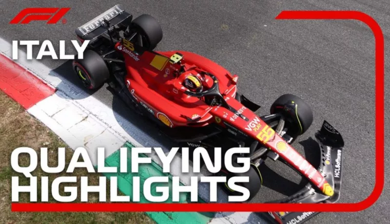 Carlos Sainz, Jr. Claims Pole Position For 2023 Italian Grand Prix