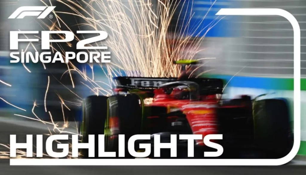 Ferrari Fastest Again In Second Practice Session For 2023 Singapore Grand Prix