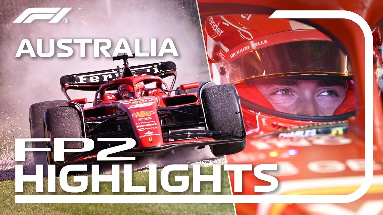 Ferrari Fastest In Second Practice Session For 2024 Australian Grand Prix
