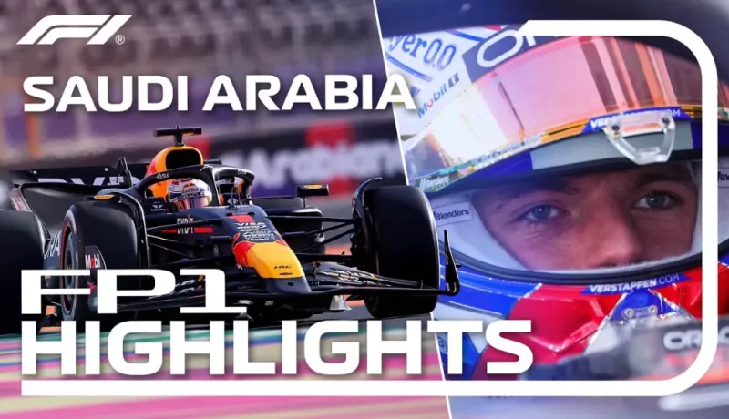 Red Bull Fastest In First Practice Session For 2024 Saudi Arabia Grand Prix